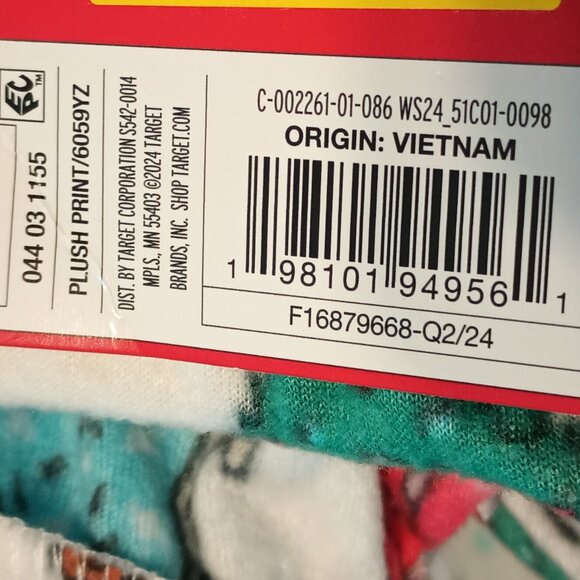 Men's Holiday Treats Print Microfleece Holiday Matching Family Pajama Pants - Picture 5 of 5